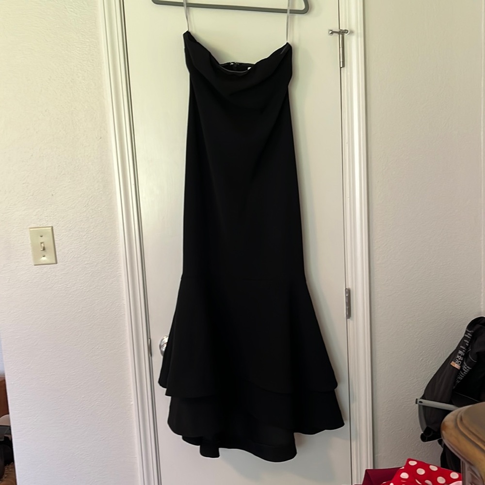 Lovers and Friends black strapless formal dress. Size M